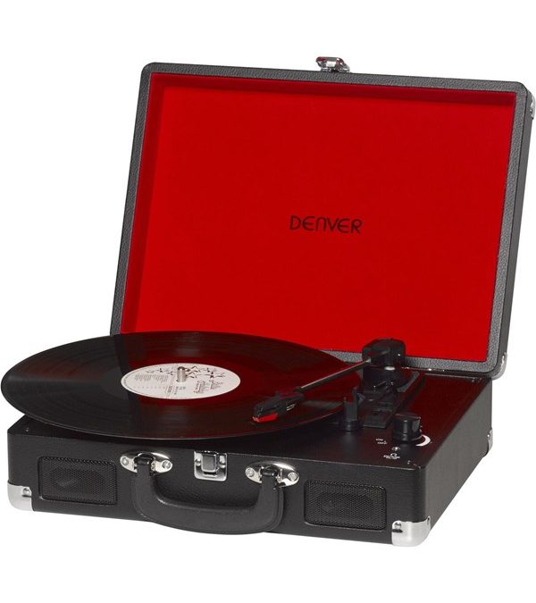 DENVER VPL-120 – turntable – Pladespiller Sort