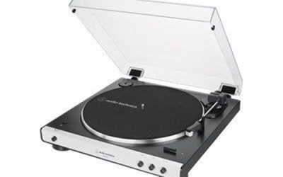 Audio-Technica AT-LP60XBTWH – Pladespiller Grå