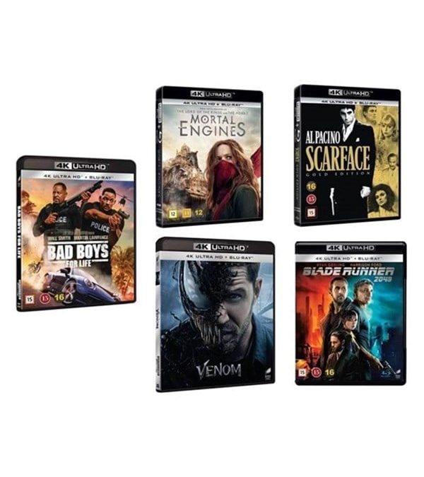 Sony Blu-Ray movie bundle