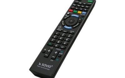 Savio RC-08 universal remote control – black