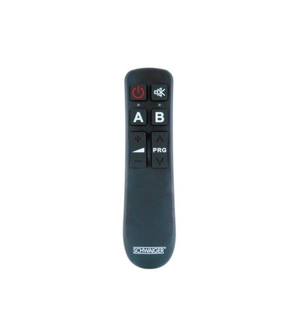Schwaiger 2 in 1 universal remote control – black