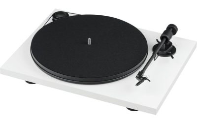 Pro-Ject Primary E White OM – Pladespiller Hvid