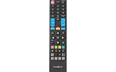 Nedis TVRC41SABK – Replacement remote control – black