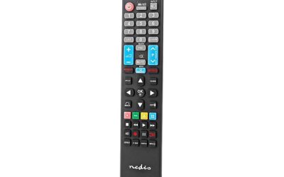 Nedis TVRC41LGBK – Replacement remote control – black