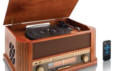 ACTI TCD-2500 – Wooden Turntable with USB Encoding. – Pladespiller