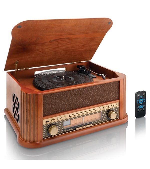 ACTI TCD-2500 – Wooden Turntable with USB Encoding. – Pladespiller