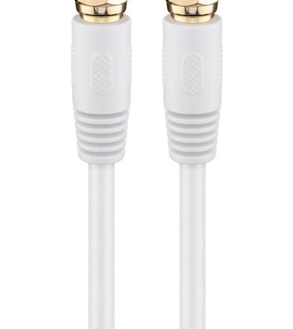 Pro SAT antenna cable (80 dB) 2x shielded 2.5m