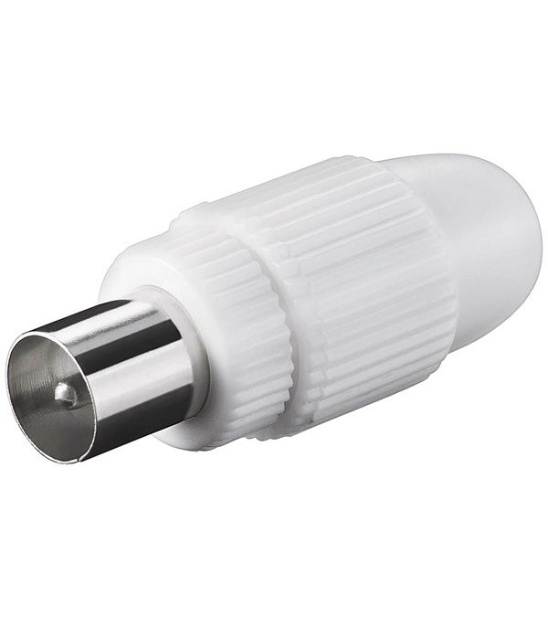 Pro Coaxial plug with screw fixing