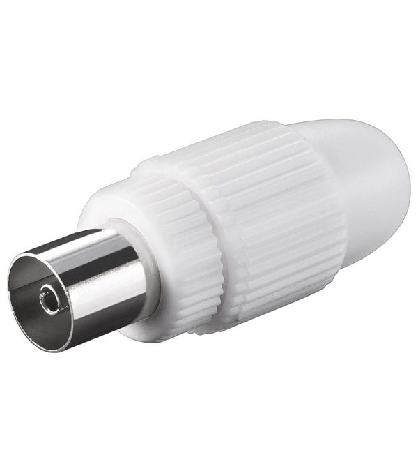 Pro Coaxial socket with screw fixing