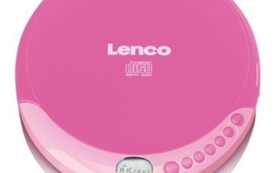 Lenco Portable CD player in pink