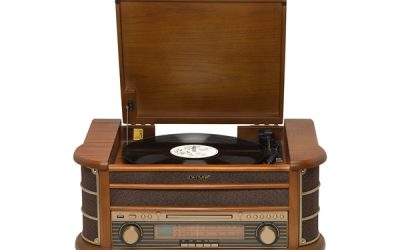 DENVER MCR-50 –  Retro music system – LP – CD – FM – Bluetooth