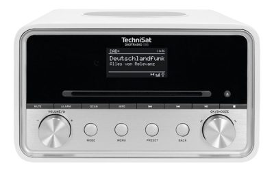 TechniSat DigitRadio 586 – DAB+ radio – Hvid