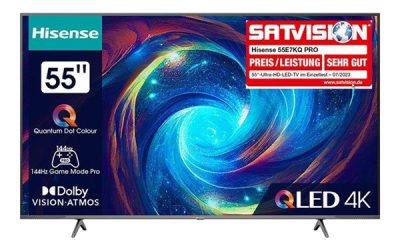 Hisense 65″ Fladskærms TV 65E7KQ PRO TV LED 4K