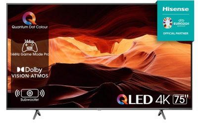 Hisense Fladskærms TV 75E7KQ PRO TV