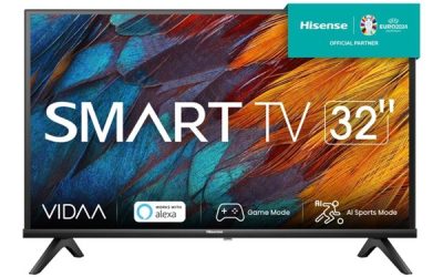 Hisense 32″ Fladskærms TV 32A4K A4K Series – 32″ LED-backlit LCD TV – HD LED 720p