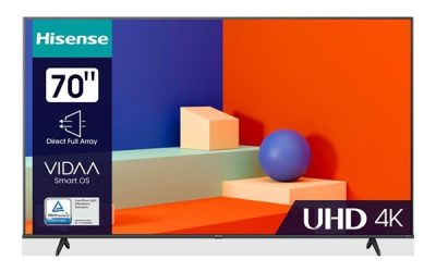 Hisense 70″ Fladskærms TV 70A6K TV LED 4K