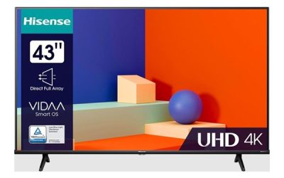 Hisense 43″ Fladskærms TV 43A6K TV LED 4K