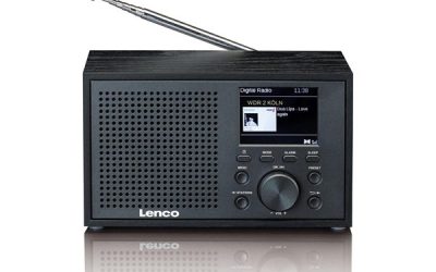 Lenco DAR-017 – DAB+ radio – DAB+ radio – Sølv