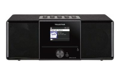 Telestar DIRA S 32i CD – CD-afspiller / radio – Sort