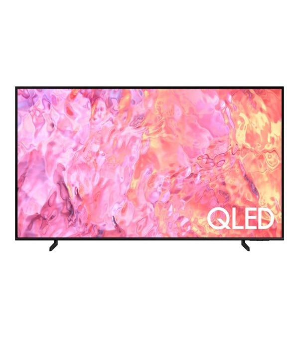 Samsung 75″ Fladskærms TV QE75Q60CAU Q60C Series – 75″ LED-backlit LCD TV – QLED – 4K LED 4K